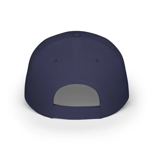 Baseball Cap Aero Mondial yellow on dark navy Printify