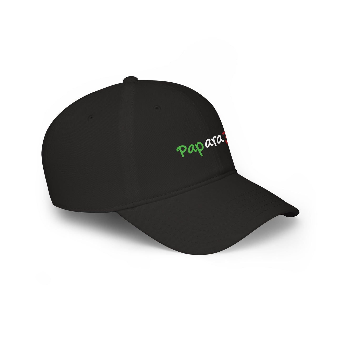 Baseball Cap Paparazzi black with Italy