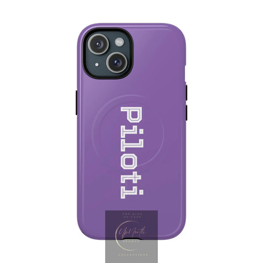 Tough Magnetic iPhone Cases Piloti in light purple - UpNorth SPORTS