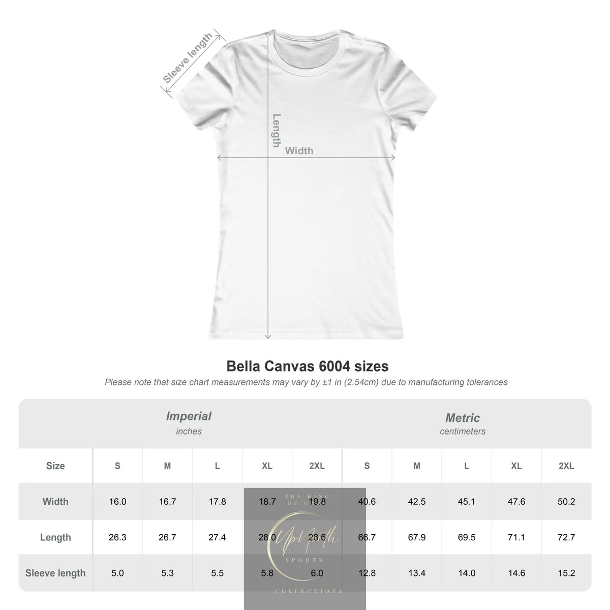 Paparazzi womens T-shirt multiplecolors size chart measurements - Paparazzi Original