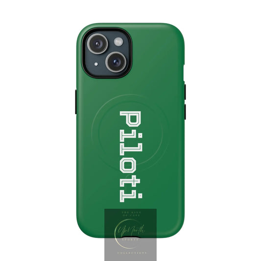 Tough Magnetic iPhone Cases Piloti in dark green - UpNorth SPORTS
