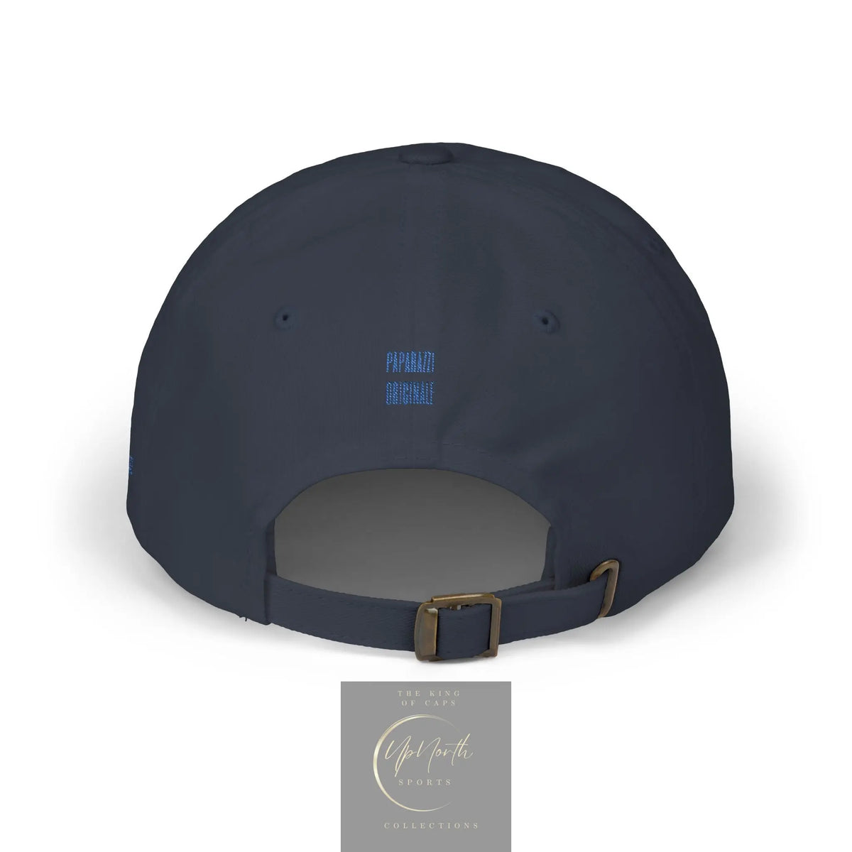 Dark Navy Paparazzi embroidered monogram POS logo on front Royal Classic Cap and SILHOUETTE on the left side & PAPARAZZI ORIGINALE on the back - Paparazzi Original