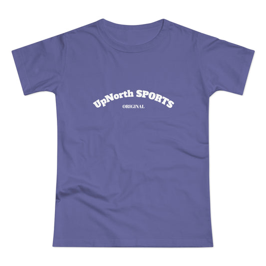 Millennial Lilac White Women T-Shirt front - UpNorth SPORTS
