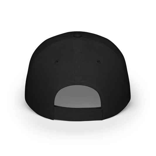 Baseball Cap Bologna yellow on black Printify