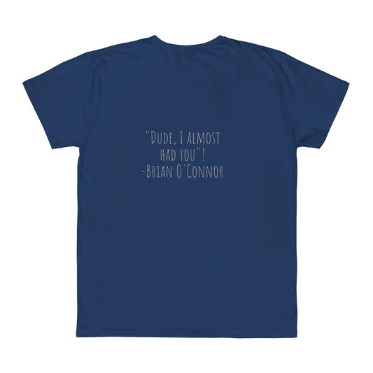 Navy T-Shirt Paul Walker DUDE Tribute backside - UpNorth SPORTS