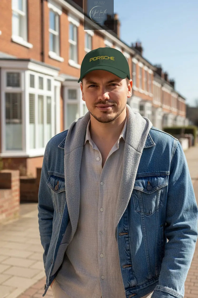 Porsche Gold Baseball Cap