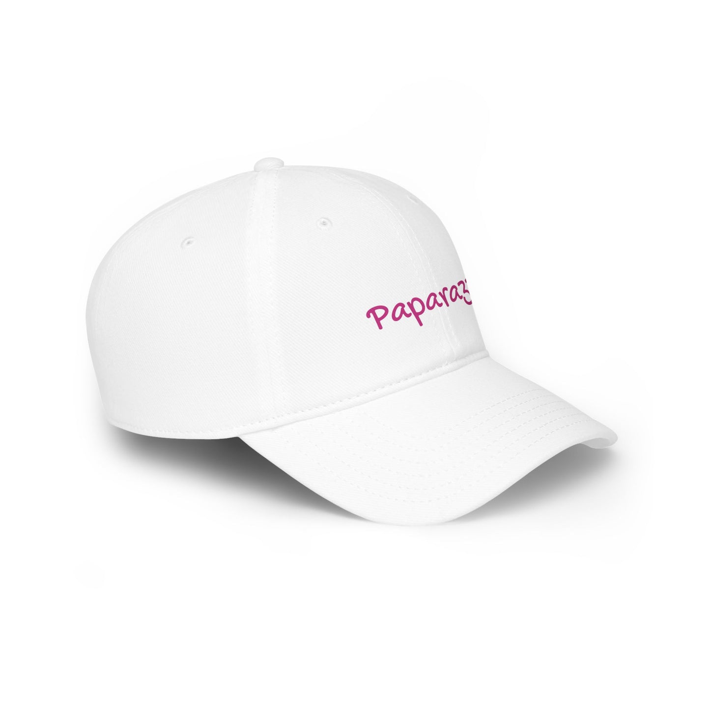Baseball Cap Paparazzi white and pink