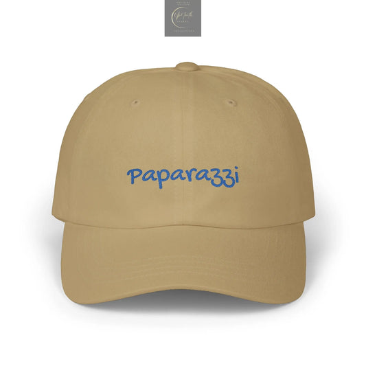Khaki Paparazzi Royal Classic Cap front - Paparazzi Original
