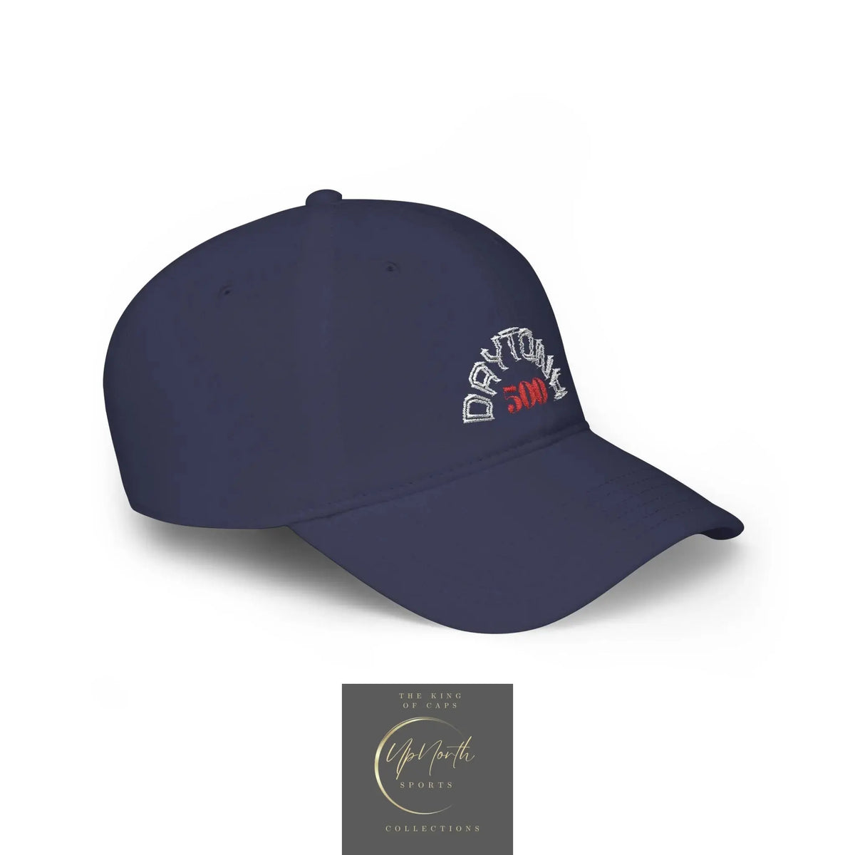 Dark Navy Daytona 500 Baseball Cap right side - UpNorth SPORTS
