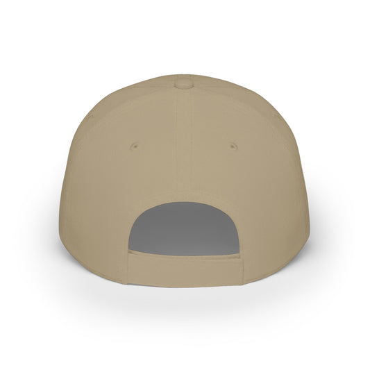 Khaki UpNorth Sports Navy Baseball Cap backside - UpNorth SPORTS