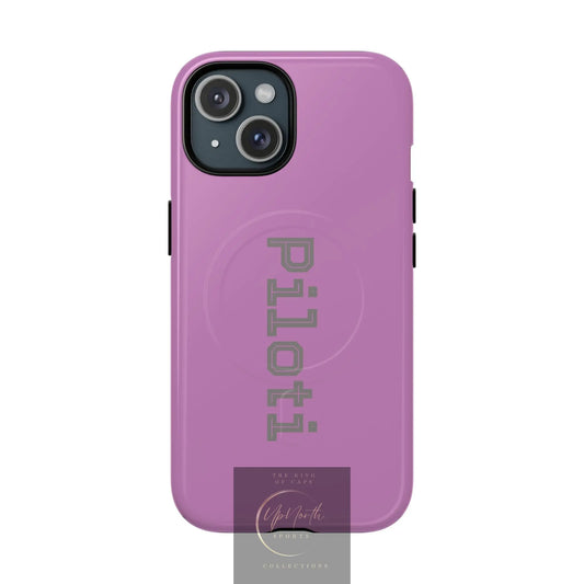 Tough Magnetic iPhone Case Piloti pink - UpNorth SPORTS
