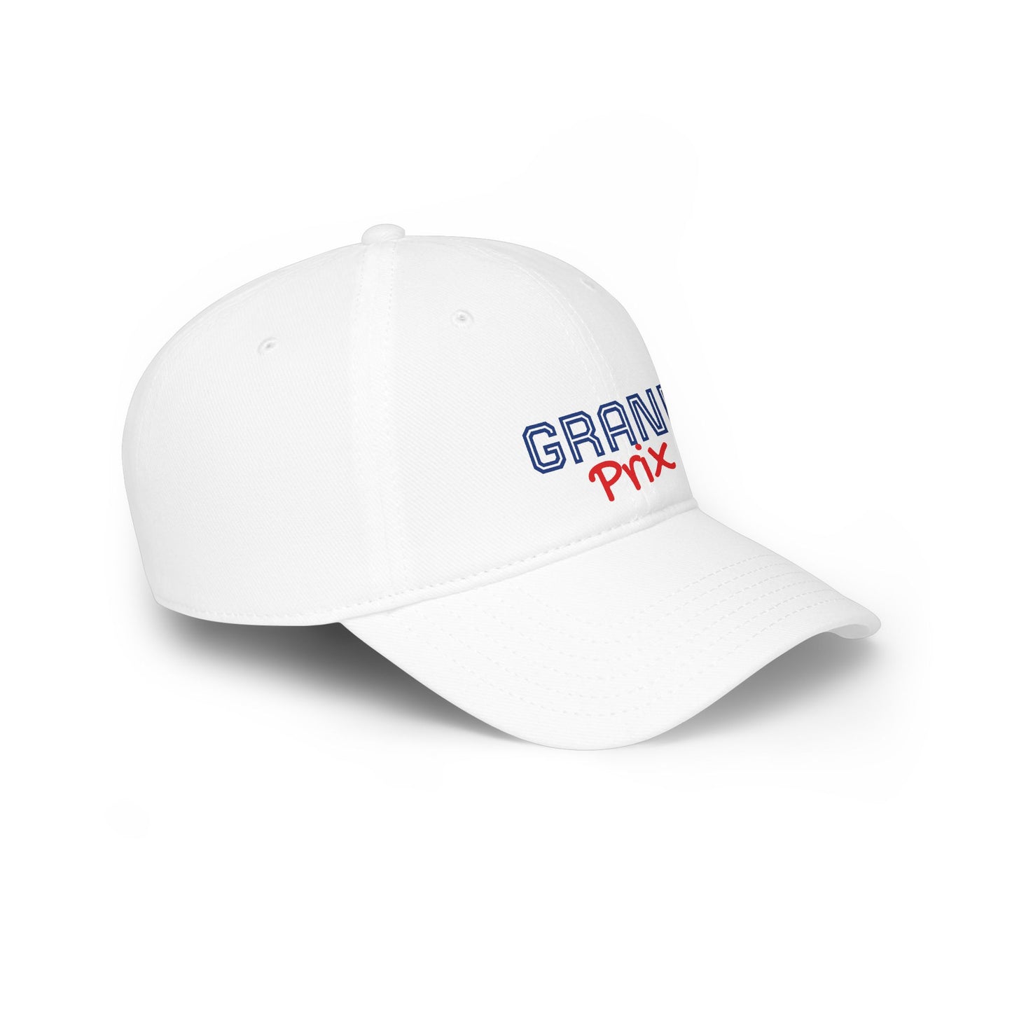 Baseball Cap Le Mans 24 Grand Prix in white with navy and red