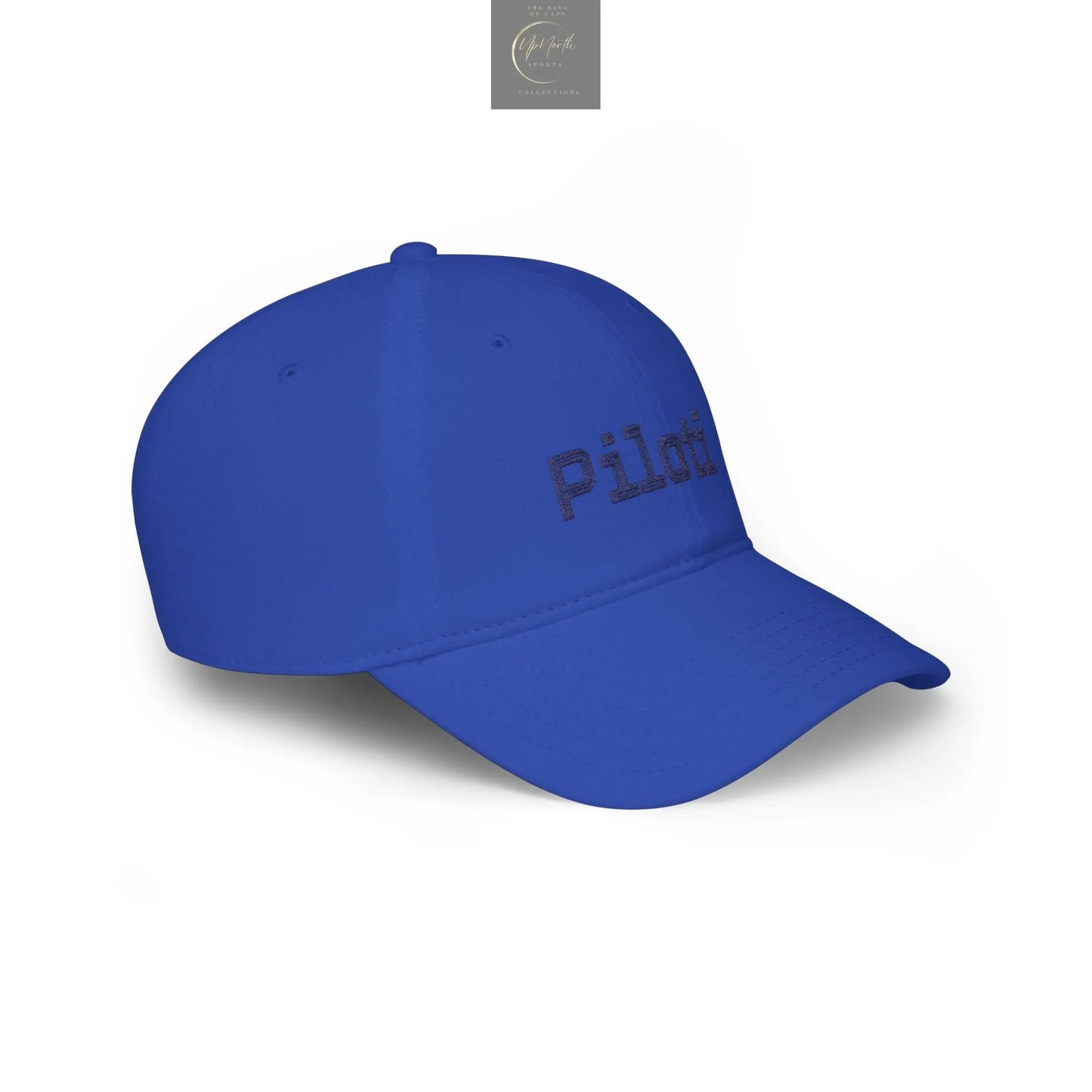 Piloti Baseball Cap Embroidered with Navy