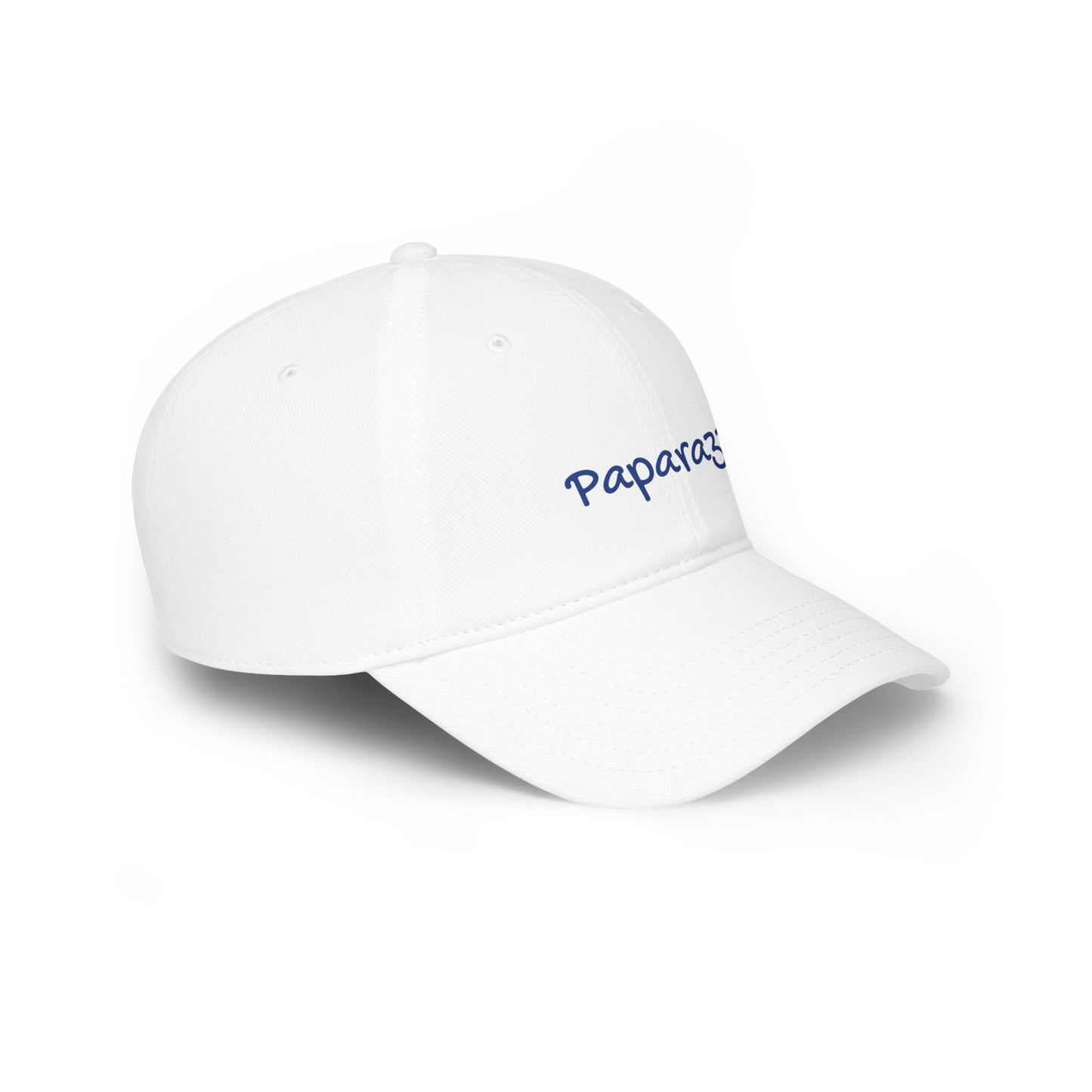 Baseball Cap Paparazzi blue on white