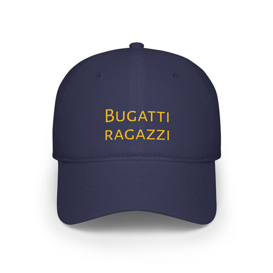 Baseball Cap Bugatti Ragzzi dark navy and yellow