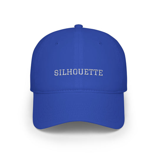 Royal Paparazzi Silhouette White Baseball Cap front - Paparazzi Original