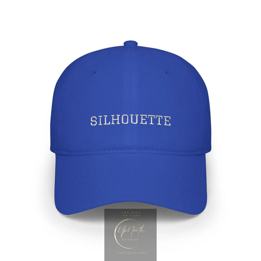Royal Paparazzi Silhouette White Baseball Cap front - Paparazzi Original