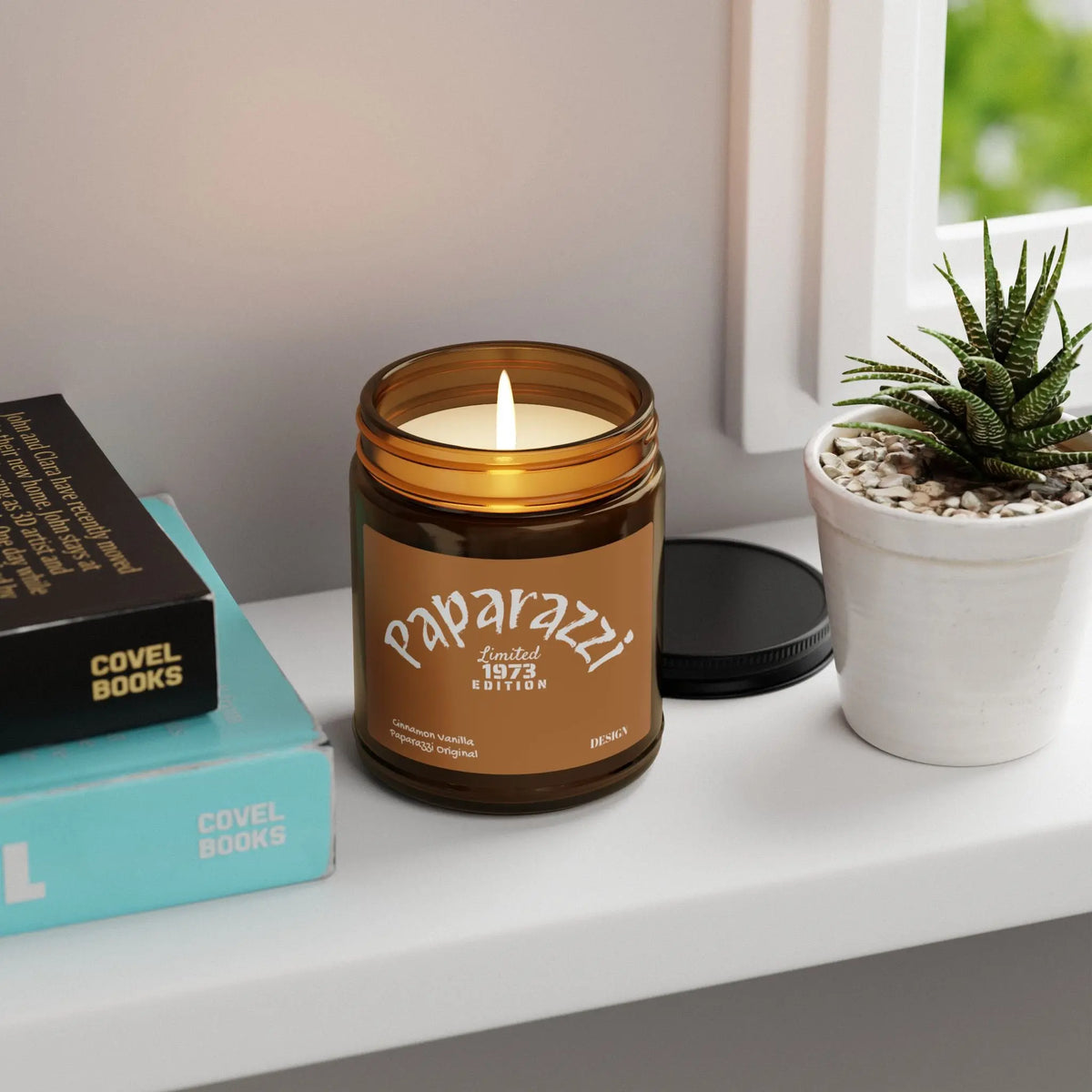 Scented Soy Candle Cinnamon Vanilla - Paparazzi Original