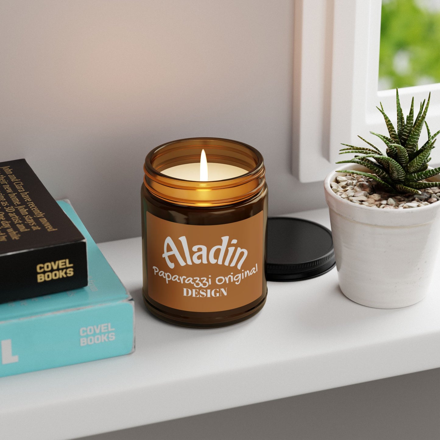 Scented Soy Candle Cinnamon Vanilla