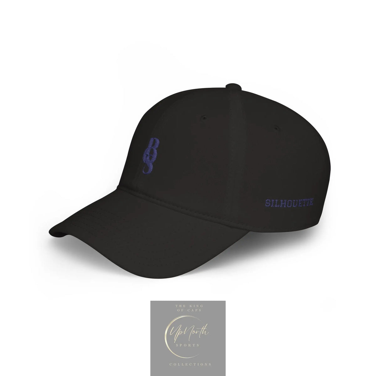 Black POS Paparazzi Navy Baseball Cap left side - Paparazzi Original