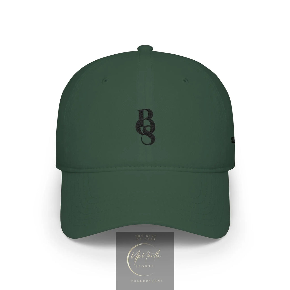 Dark Green POS Paparazzi Black Baseball Cap front - Paparazzi Original