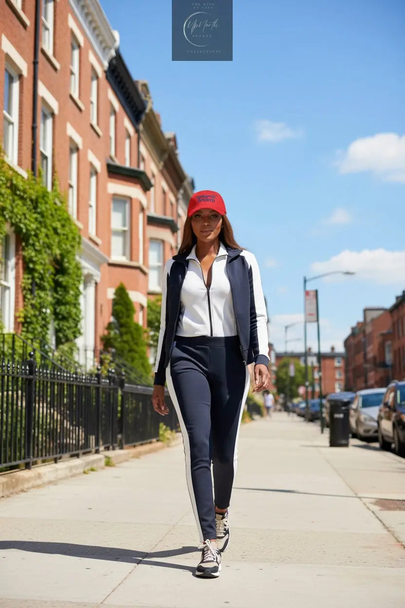 Red UpNorth Sports Navy Baseball Cap