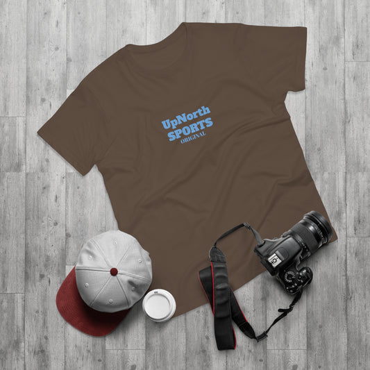 Men T-shirt UpNorth SPORTS chocolate with Maximus tribute