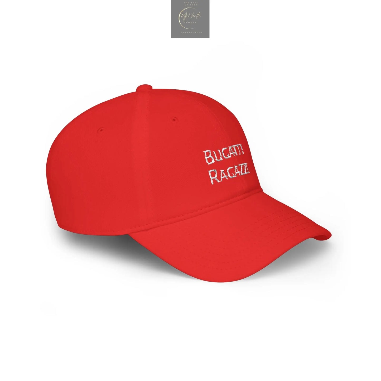 Bugatti Ragazzi White Baseball Cap