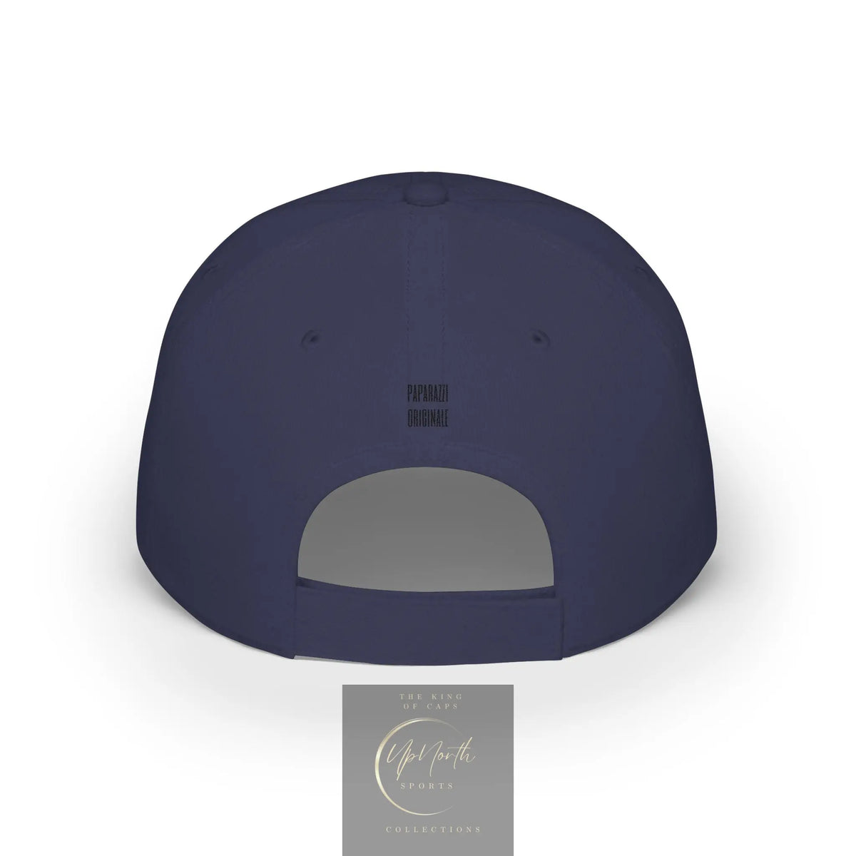 Dark Navy POS Paparazzi Black Baseball Cap backside - Paparazzi Original