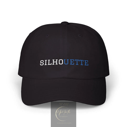 Black Paparazzi Silhouette Royal Classic Cap front - UpNorth SPORTS