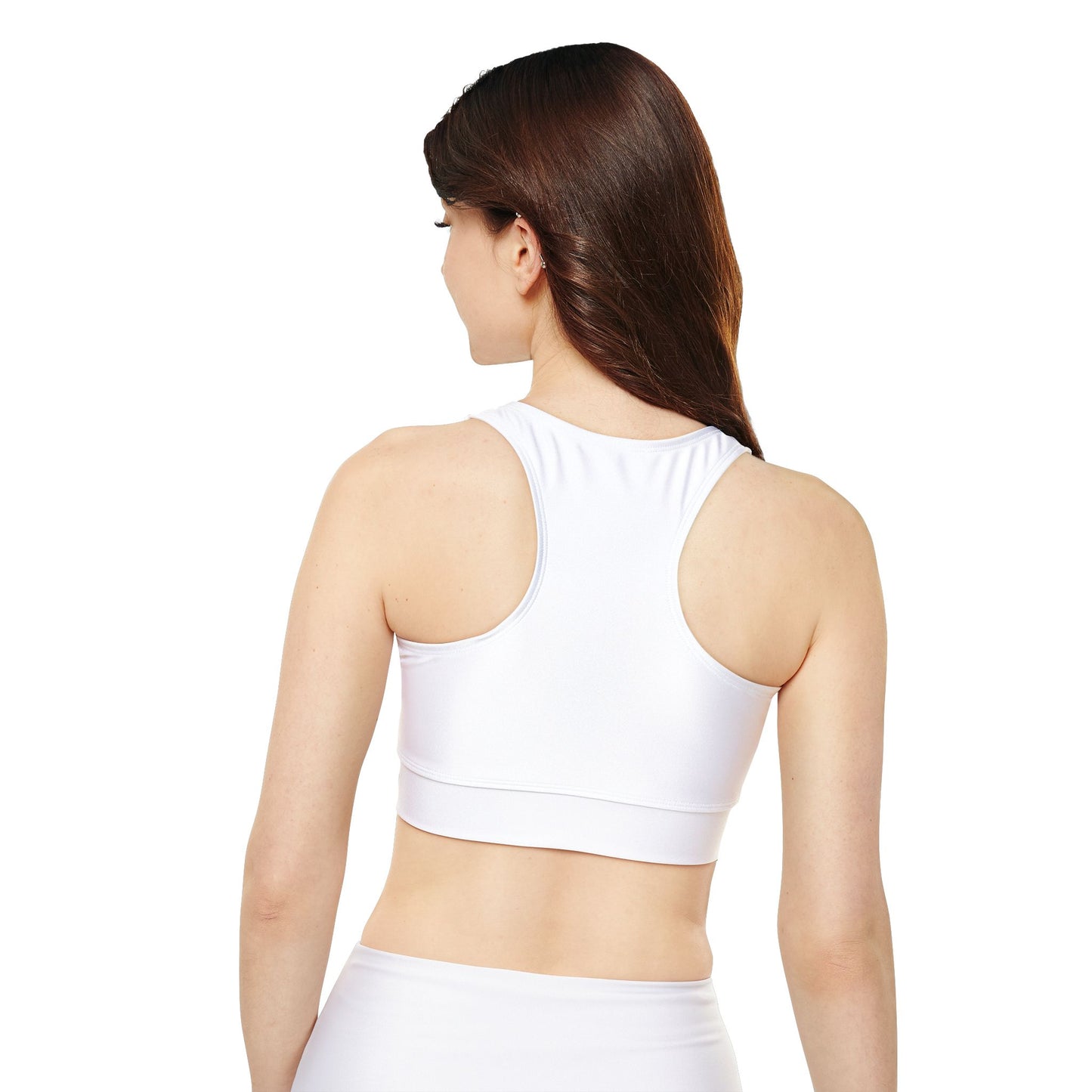 Sports Bra GYM Sports red dark blue on white