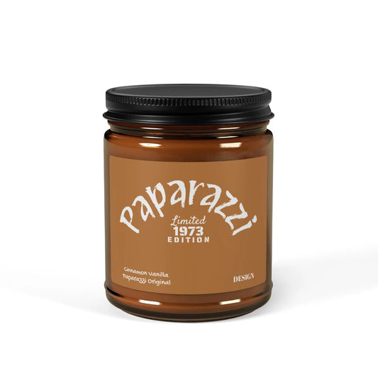 Scented Soy Candle Cinnamon Vanilla Printify