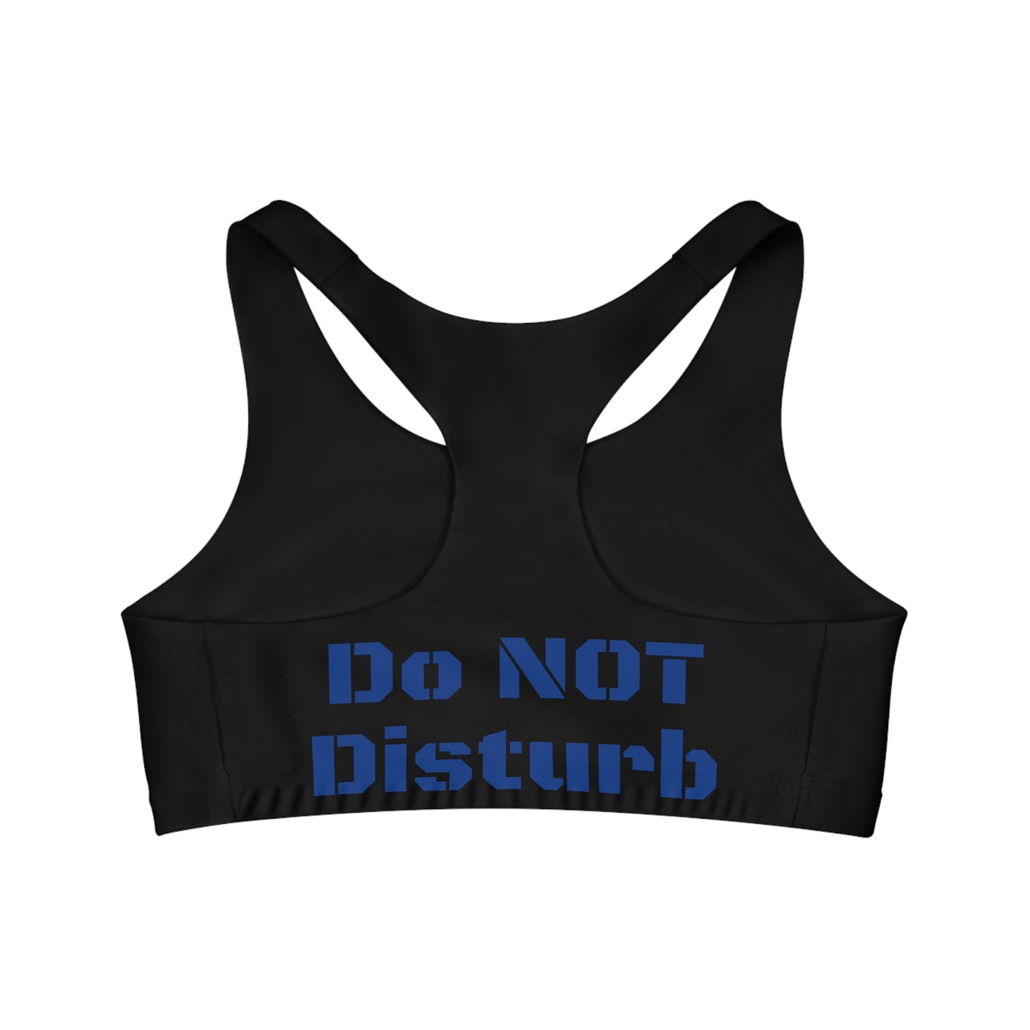Sports Bra MEGA Sports dark blue on black
