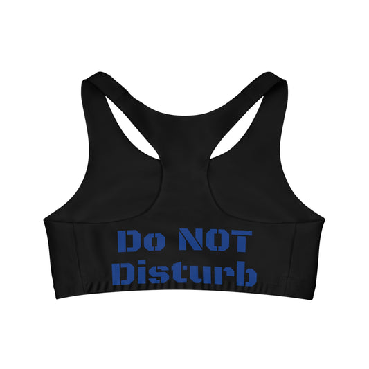 Sports Bra MEGA Sports dark blue on black