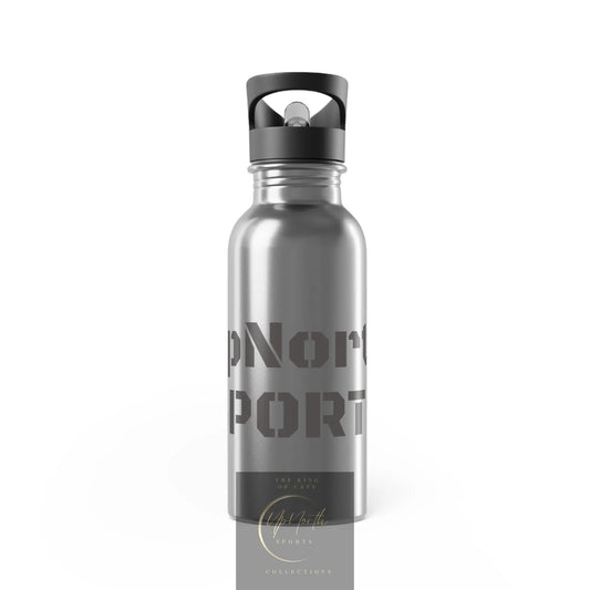 Drinking Bottle Stainless Steel Silver Grey - UpNorth SPORTS