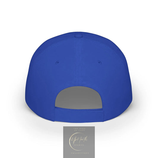 Royalblue Monte Carlo Baseball Cap backside - UpNorth SPORTS