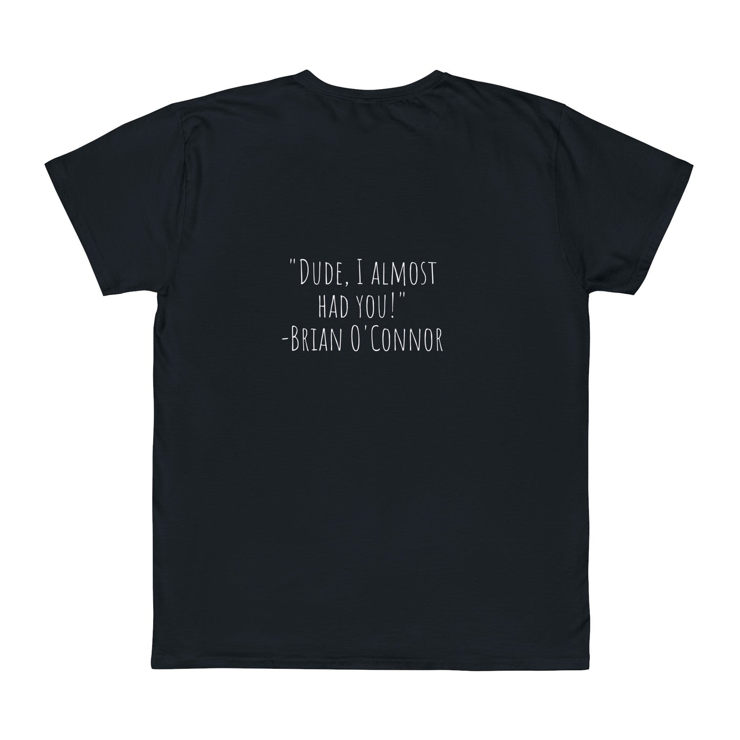 T-Shirt Fruit of the Loom Paparazzi black with white backside - Paparazzi Original