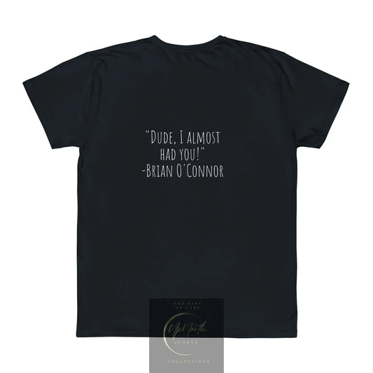 T-Shirt Fruit of the Loom Paparazzi black with white - UpNorth SPORTS