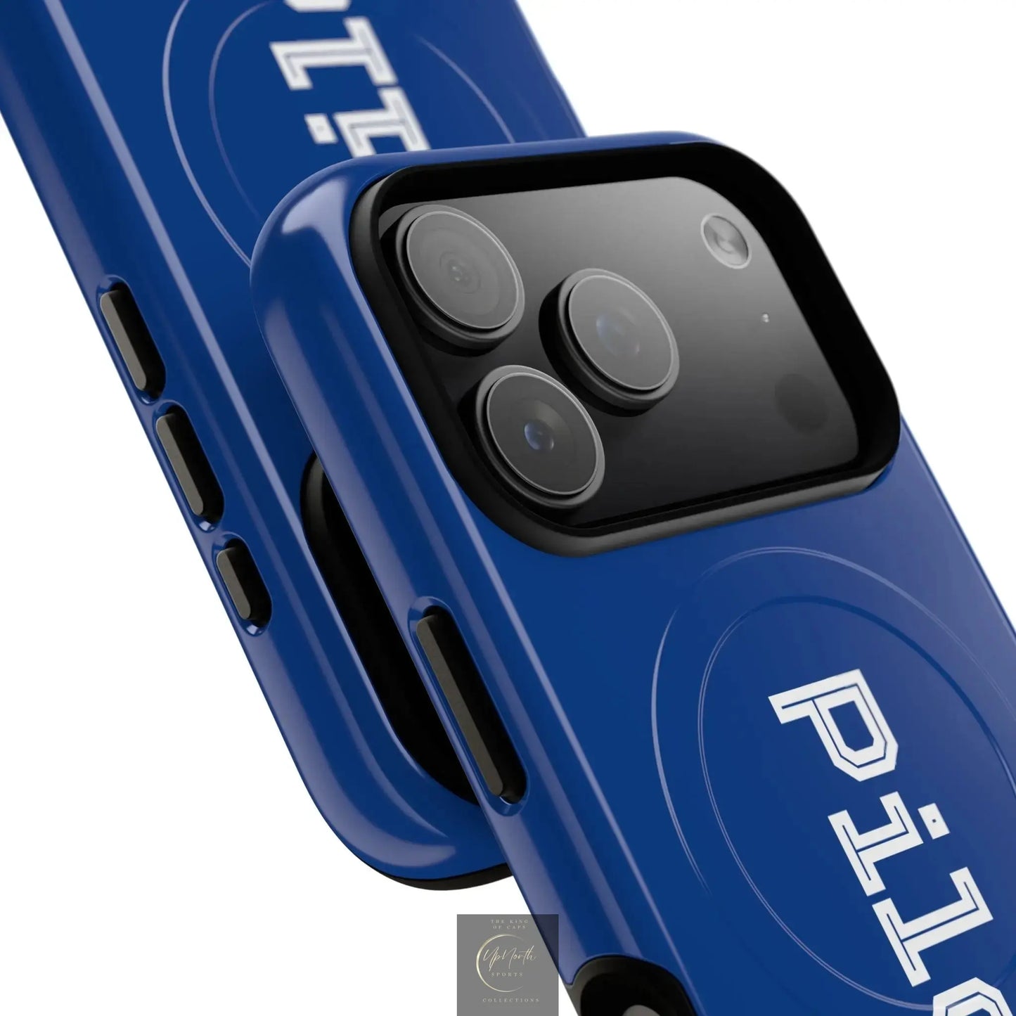 Tough Magnetic iPhone Case Piloti navyblue Printify