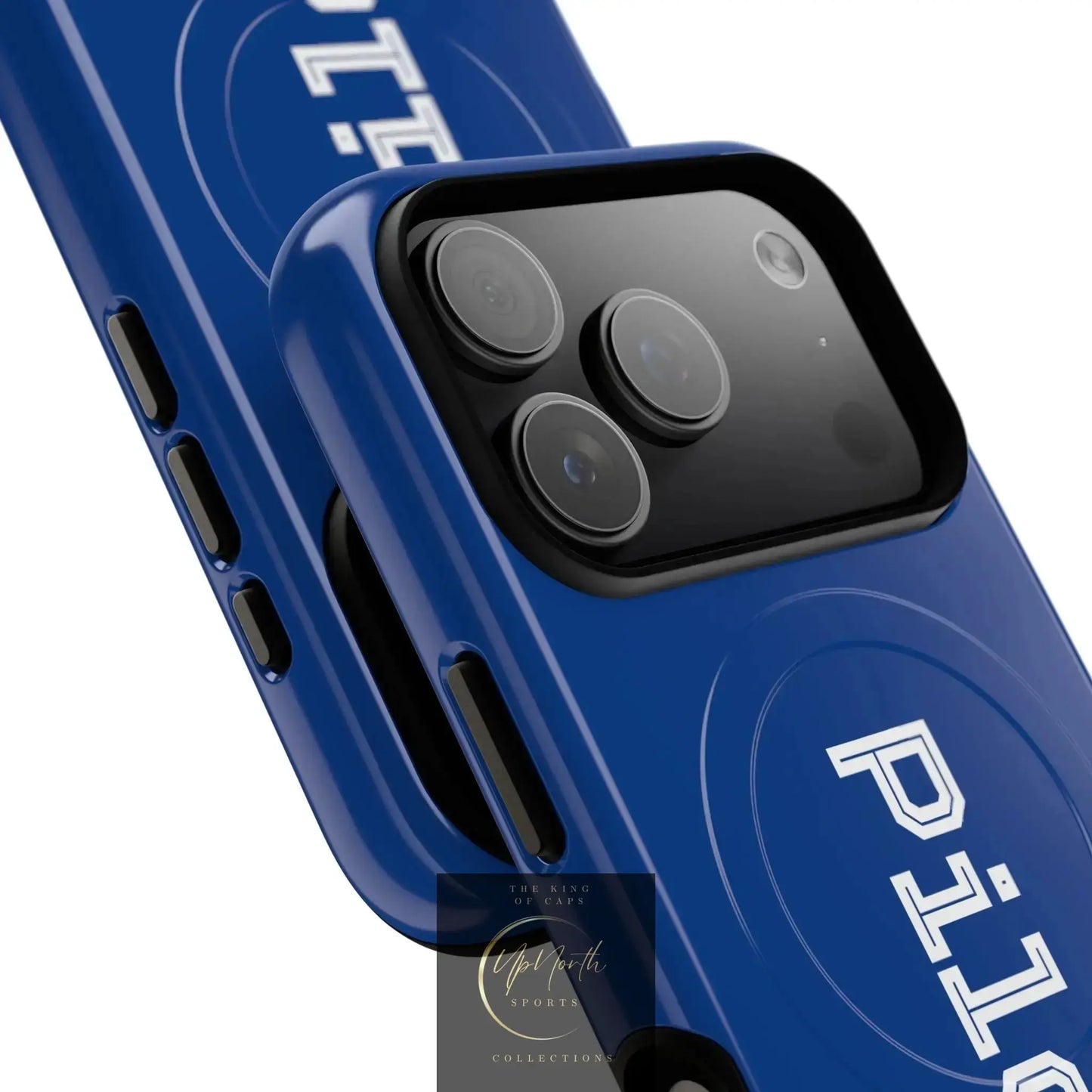 Tough Magnetic iPhone Cases Piloti in navy blue - UpNorth SPORTS