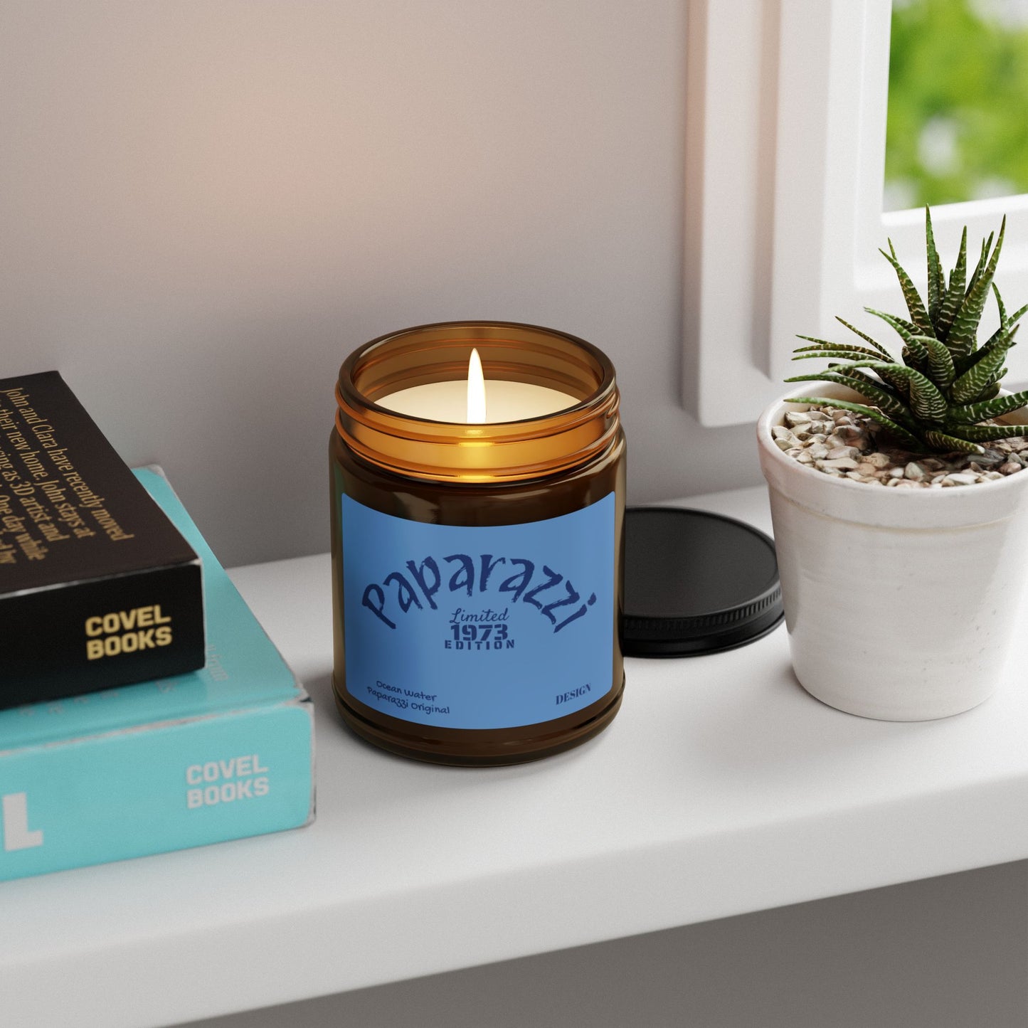 Scented Soy Candle Ocean Water Printify
