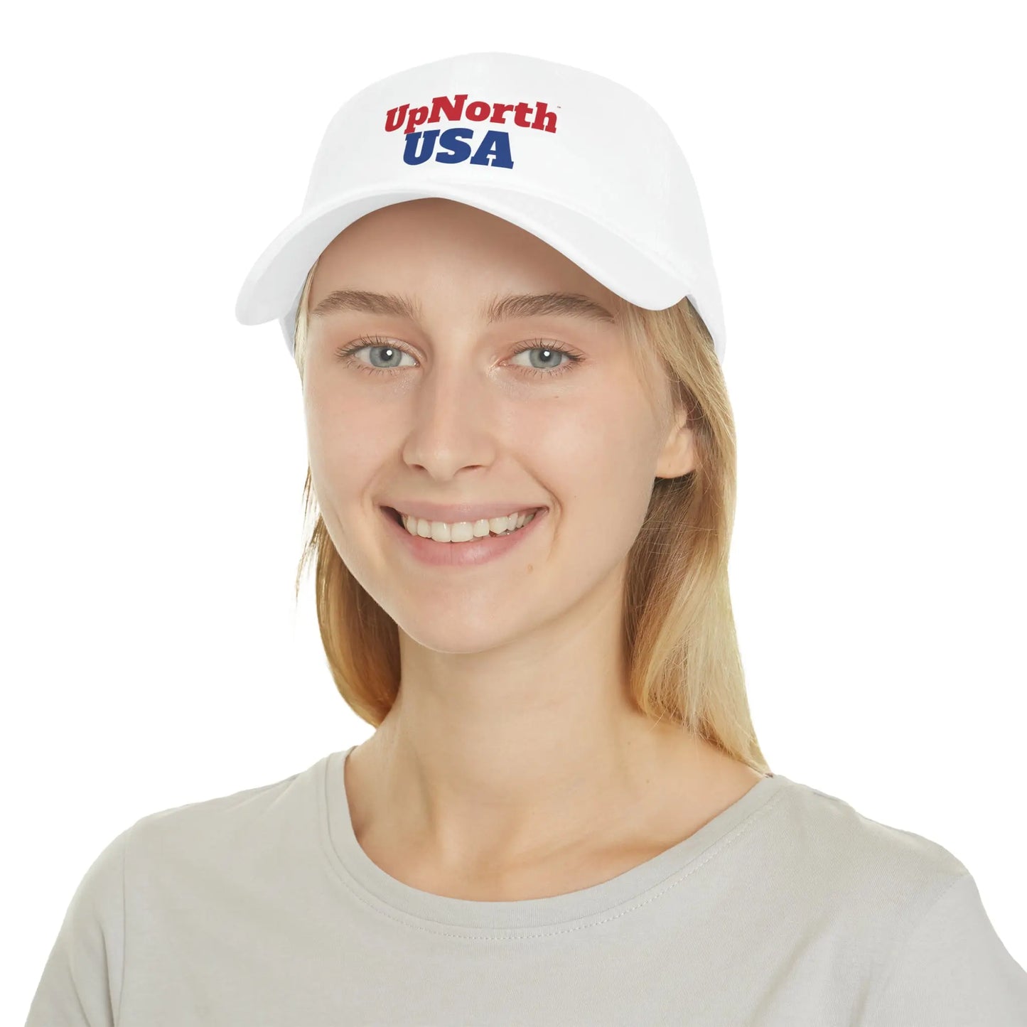Baseball Cap 4th of July white red and blue Printify