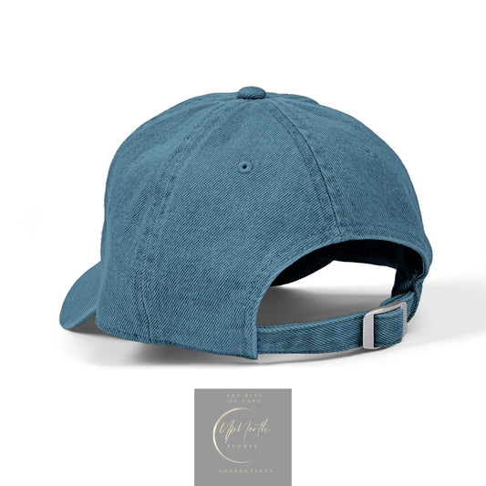 Denim Baseball Cap Piloti in blue - UpNorth SPORTS