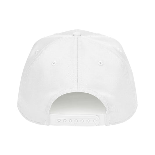Paparazzi Mid Profile White Baseball Cap Printify