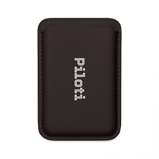 Vegan Wallet and Magsafe® Compatible in black and white