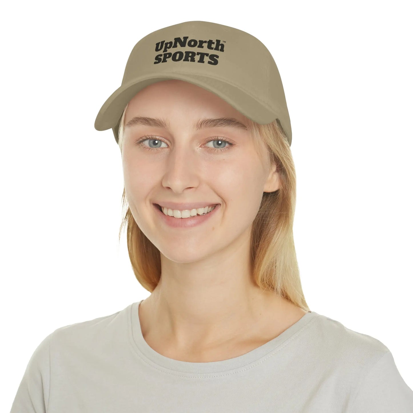 Baseball Cap UpNorth Sports khaki and black Printify