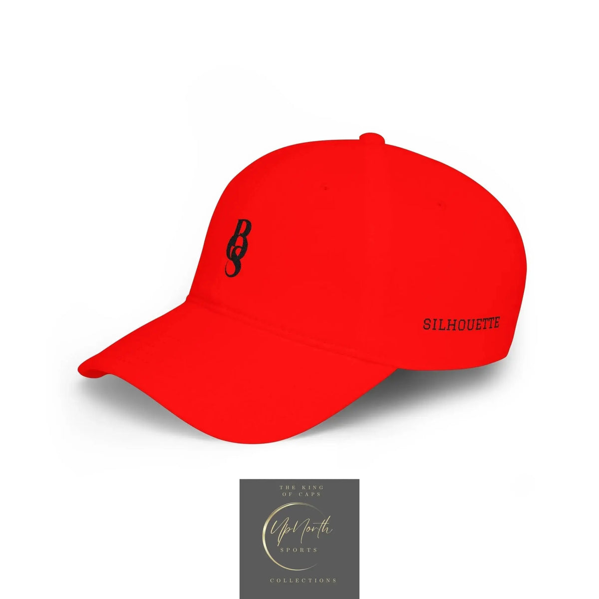 Red POS Paparazzi Black Baseball Cap left side - Paparazzi Original