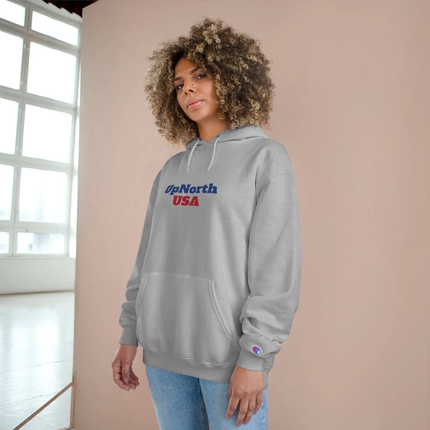 Hoodie from Champion 4th of July Special Edition Printify