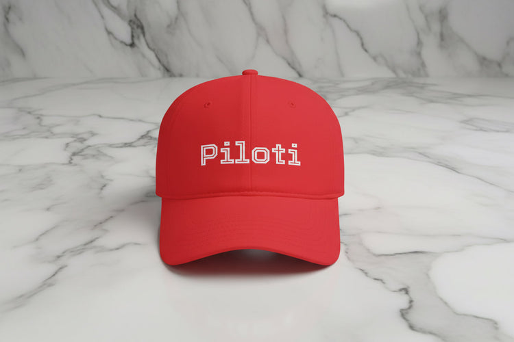 Piloti Baseball Cap an homage to Formula One racing