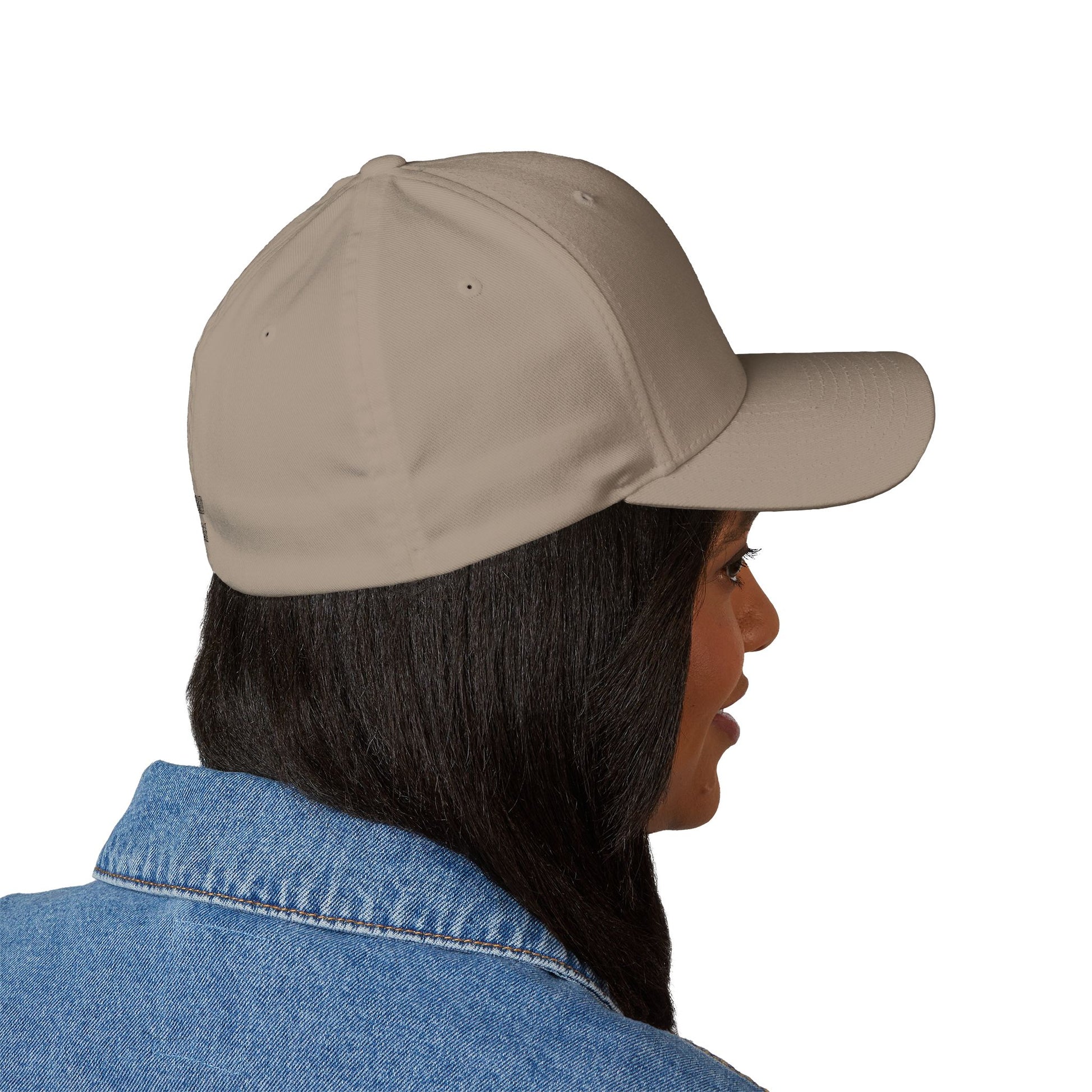 POS Black Logo Closed Back Cap Printify